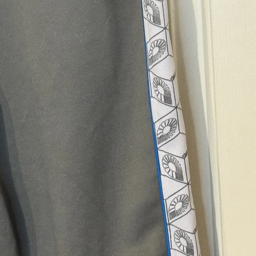 Akademiks Men's Track Pants Straight Leg Athletic Piping Pull On Gray Size 2XL - Picture 9 of 13